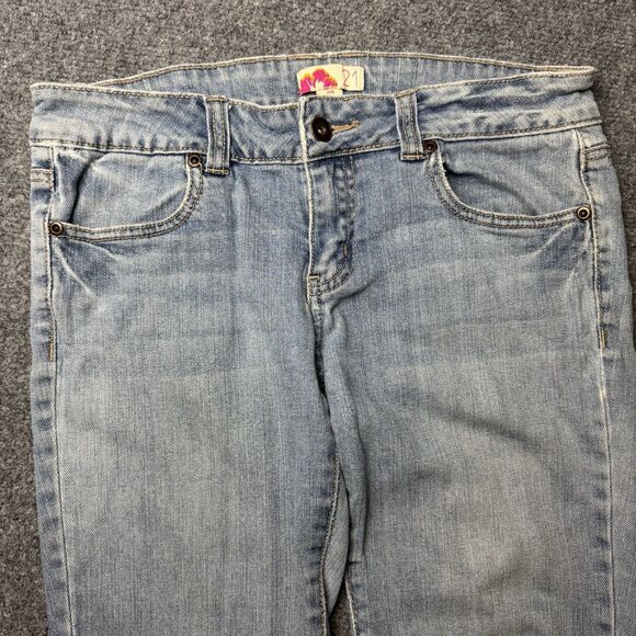FOREVER 21 Denim - Forever 21 Skinny Light Wash Blue Jeans Vintage Size 28